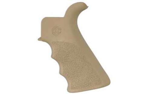 Grips Pads Stocks Hogue OverMolded Rifle Grip HOGUE BEAVERTAIL AR/M16 FG FDE