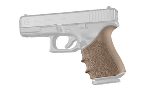 Grips Pads Stocks Hogue HandAll Beavertail Grip Sleeve HOGUE HAB FOR GLK 19/23 G1-2-5 FDE