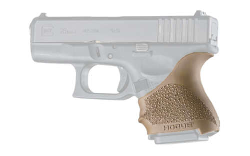 Grips Pads Stocks Hogue HandAll Beavertail Grip Sleeve HOGUE HANDALL BGS FOR GLK 26/27 FDE