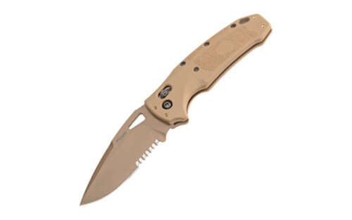 Knives Hogue K320 M17 HOGUE SIG K320 M17 3.5" DP SRT CY TN • Model: K320 M17