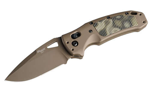 Knives Hogue K320 HOGUE SIG K320 AXG SCRP DRP 3.5" FDE • Model: K320