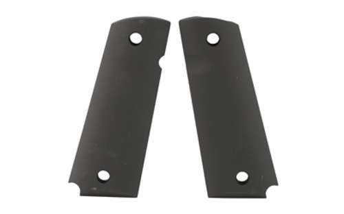 Grips Pads Stocks Hogue Extreme Aluminum HOGUE GRIP 1911 GOVT ALUM BLK ANODZD • Model: Extreme Aluminum