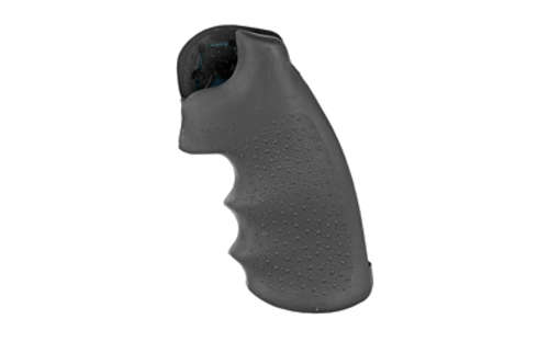 Grips Pads Stocks Hogue Rubber Grip HOGUE MONOGRIP COLT PYTHON FG BLK