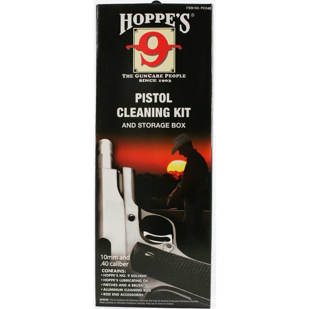 Cleaning Equipment Hoppes ZPAP M85 HOP KIT 40 10MM CAL PISTOL W/ALUM ROD  (10) • Model: ZPAP M85