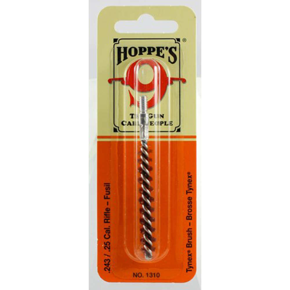 Cleaning Equipment Hoppes Ready Series HOPPES TYNEX BRUSH .243/.25 CAL