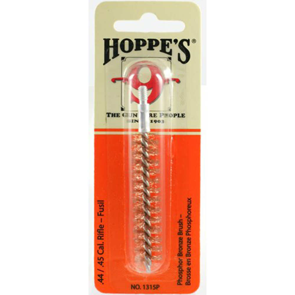 Cleaning Equipment Hoppes 4.50" BRONZE 44/45 CAL RIFLE BORE BRUSH • Model: 4.50"