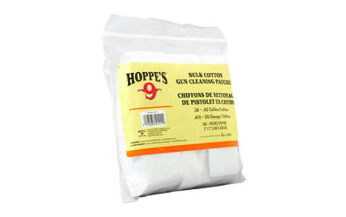 Cleaning Equipment Hoppes Cleaning Patches HOPPES CLNG PATCH 38-45CAL 500PK