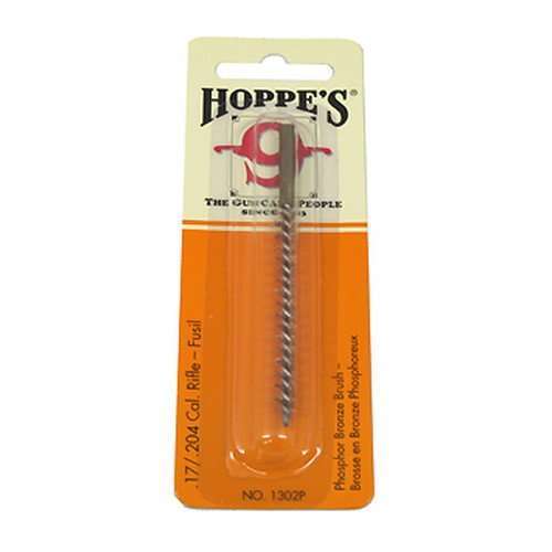 Cleaning Equipment Hoppes Phosphor Bronze HOP 1302P      PHSPR BRNZ BRSH 17 .204 CAL    10PK • Model: Phosphor Bronze