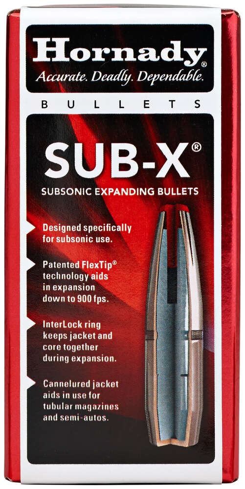 Ammunition Hornady ZPAP M70 7.62x39mm HORN 7.62X39MM .3115 255GR SUB-X 100/15