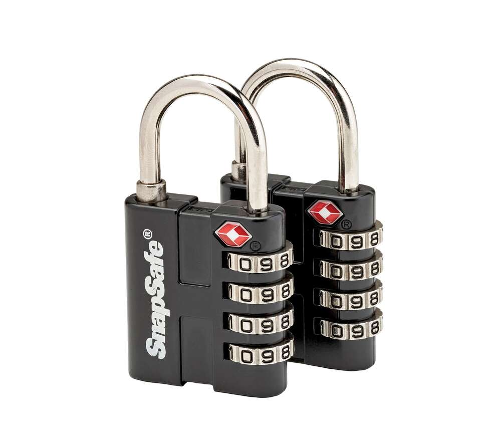 Safes Security Hornady ZPAP M70 HORN SNAPSAFE TSA PADLOCK 2 PACK