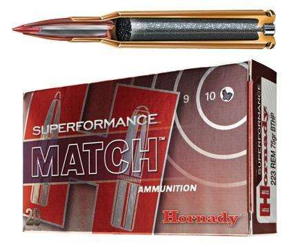Ammunition Hornady ZPAP M70 222Rem HORN SUPERFORMANCE VARMI 222REM 35GR NTX 20/10