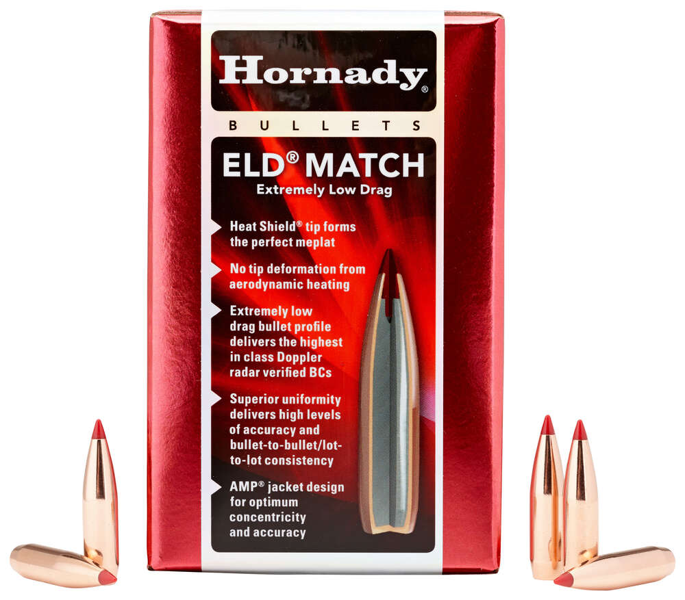 Ammunition Hornady Ready Series 22 CAL .224 88 GR ELD MATCH 100 rd