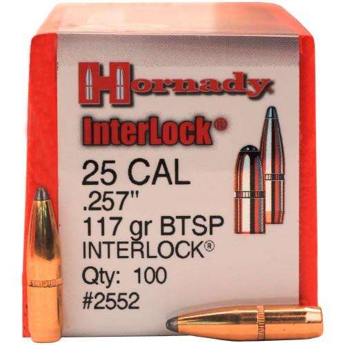 Ammunition Hornady Ready Series HO 25 CAL 117 GR BTSP