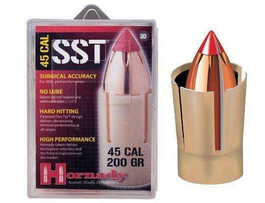 Ammunition Hornady Ready Series 45 CAL W/40-200GR SST BULLET 20-PK W/SABOT