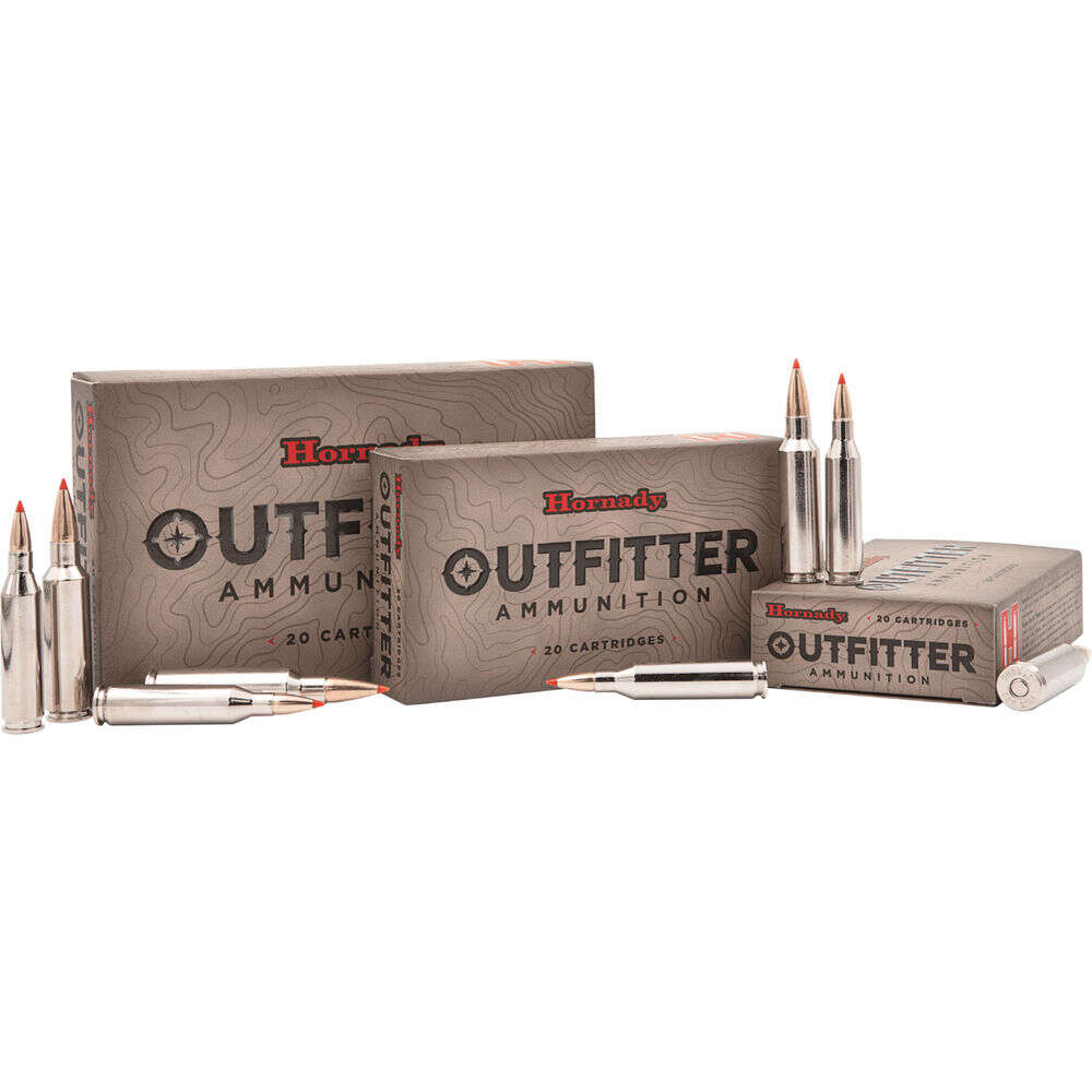 Ammunition Hornady Ready Series 7mmRemMag OUTFITTER AMMO 7MM REM MAG 150 GR CX OTF 20 Rounds