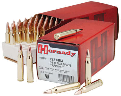 Ammunition Hornady Custom 223Rem HRNDY 223REM 55GR FMJ 50/500