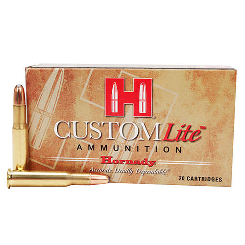 Ammunition Hornady Custom Lite 30 06 HRNDY CL 3006 125GR SST LT 20/200