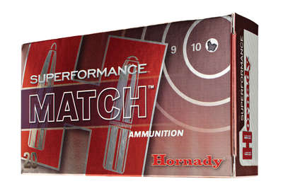 Ammunition Hornady Superformance Match 223Rem|5.56NATO HRNDY SF 556NATO 75GR BTHP MT 20/200