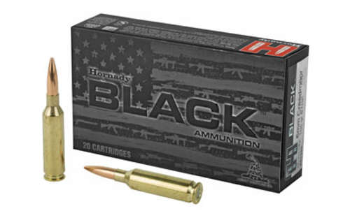 Ammunition Hornady BLACK 6mmCreedmoor HRNDY BLK 6MM CRD 105GR BTHP 20/200