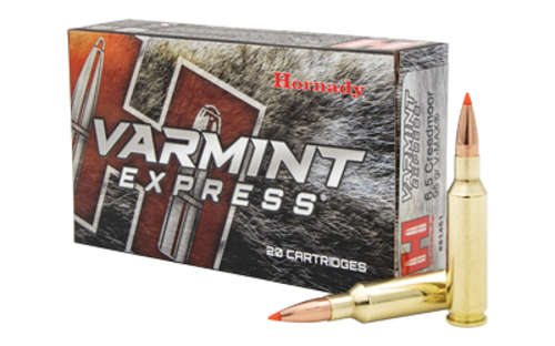 Ammunition Hornady Varmint Express 6.5Creedmoor HRNDY 6.5CREED 95GR VMAX 20/200 • Model: Varmint Express