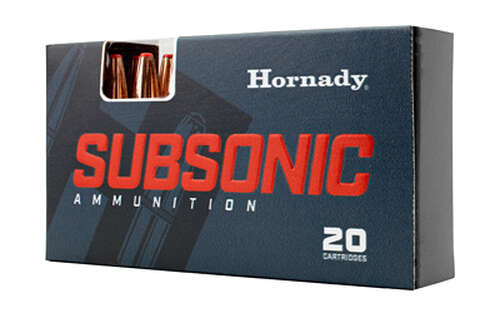 Ammunition Hornady Subsonic HRNDY SUBS 338ARC 307GR SUB-X 20/200