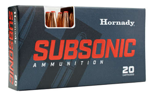 Ammunition Hornady Subsonic 45 70GOVT HRNDY 45-70 GOVT 410 GR SUB-X 20/200