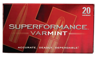 Ammunition Hornady Superformance Varmint 22 250 HRNDY SF 22-250 50GR VMAX 20/200