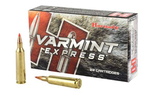 Ammunition Hornady Varmint Express 22 250 HRNDY 22-250  55GR VMAX 20/200 • Model: Varmint Express