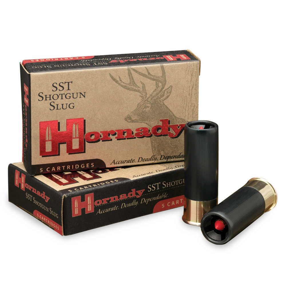 Ammunition Hornady Custom Lite 12Gauge HRNDY CL 12GA 2.75 FTX 300GR 5/100