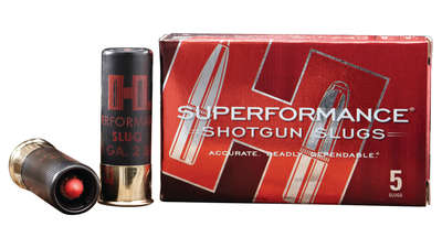 Ammunition Hornady Superformance 12Gauge HRNDY 12GA 2.75" 300GR SLUG MFX5/100