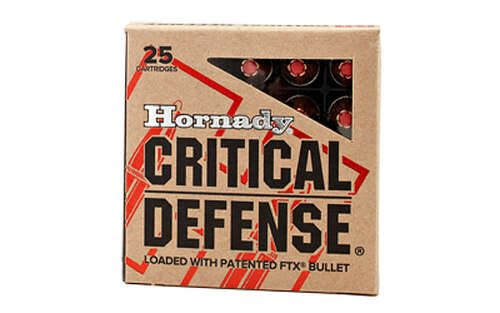 Ammunition Hornady Critical Defense 5.7x28mm HRNDY CD 5.7X28MM 40GR FTX 25/250