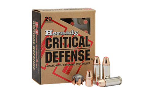 Ammunition Hornady Critical Defense HRNDY CD 30 SUPER CARRY 100GR 20/200