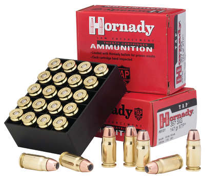 Ammunition Hornady Custom 357Sig HRNDY 357SIG 147GR XTP 20/200