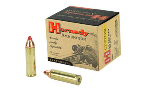 Ammunition Hornady Custom 500S&WMagnum HRNDY 500SW 300GR FTX 20/200