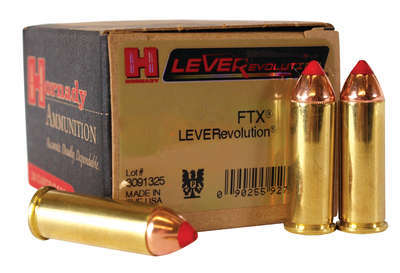 Ammunition Hornady LeverEvolution 357Magnum|38Special HRNDY LVREVO 357MAG 140GR 25/250