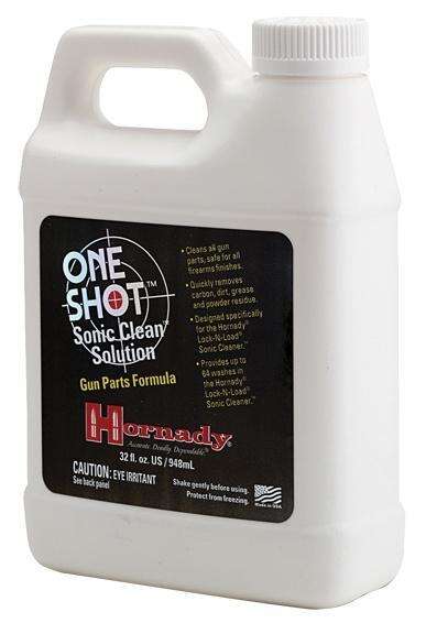 Cleaning Equipment Hornady 4.50" LNL SONIC GUN SOLUTION QUART