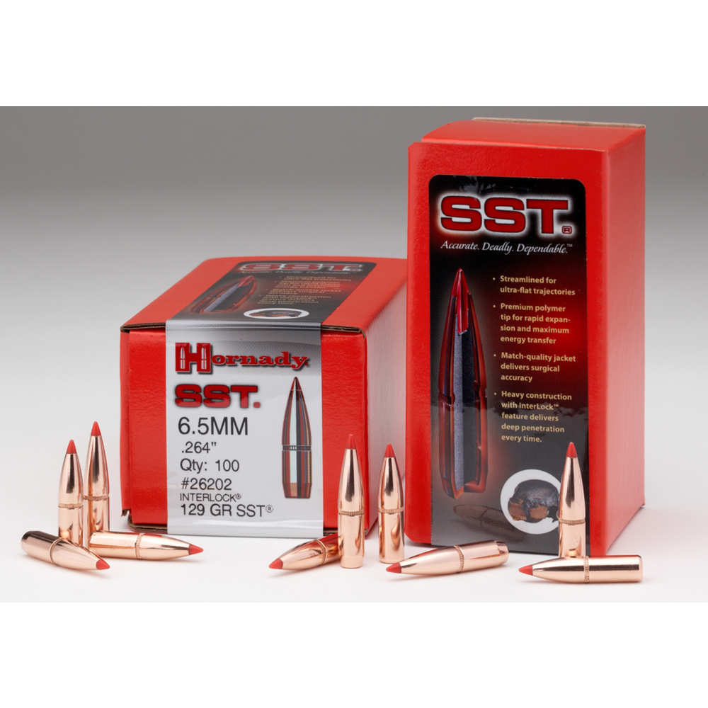 Ammunition Hornady 4.50" BULLET 270 CAL 277 130 GR SST 100/BX • Model: 4.50"