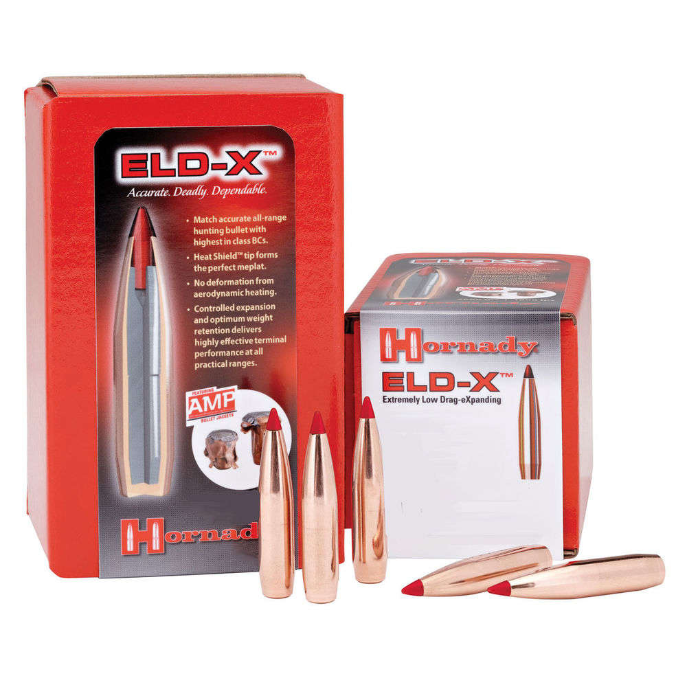 Ammunition Hornady 4.50" BULLET 7MM .284 175GR ELD-X 100/BX