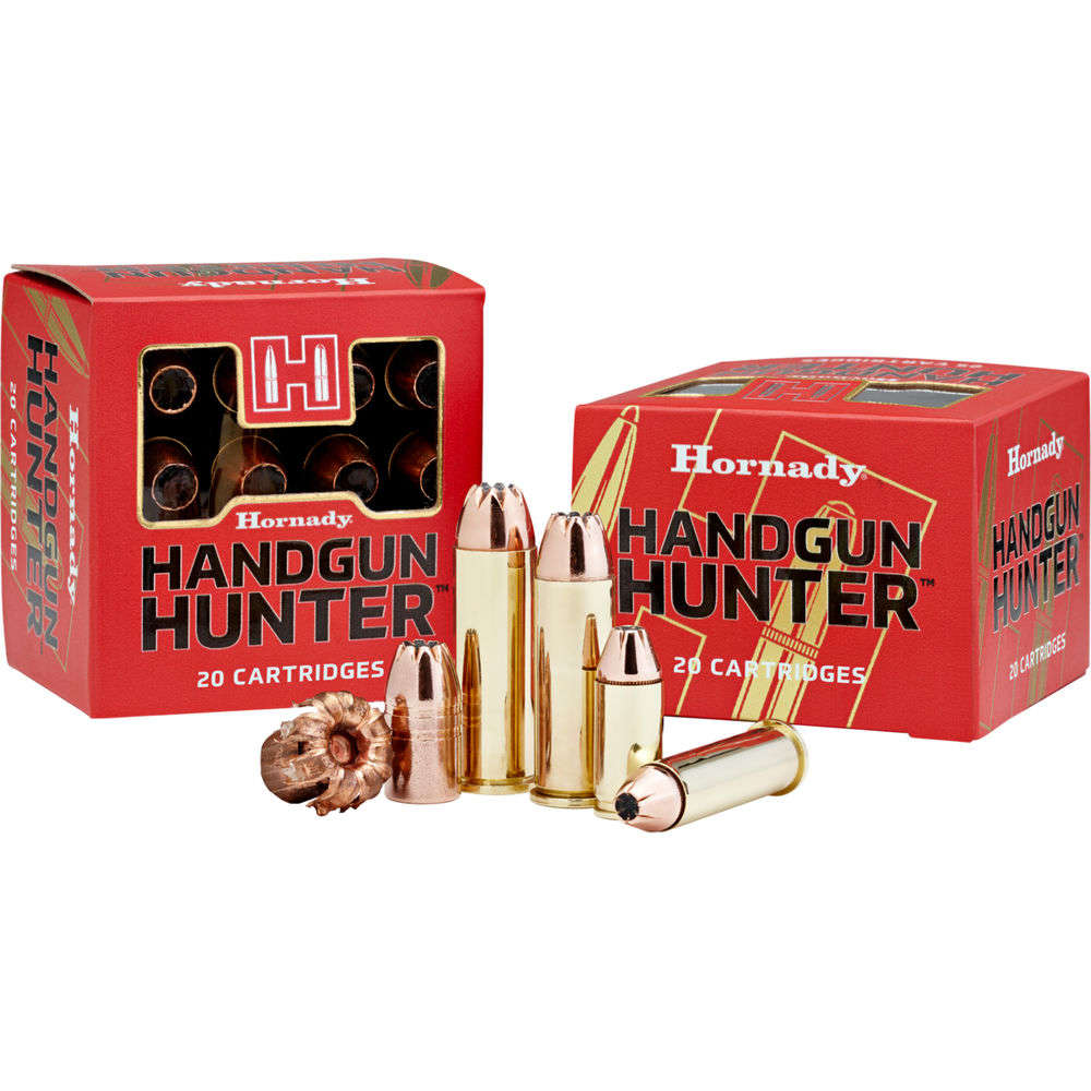 Ammunition Hornady 4.50" 40SW AMMO HNDGN HNT 40SW 135GR MONO HH 20/BX