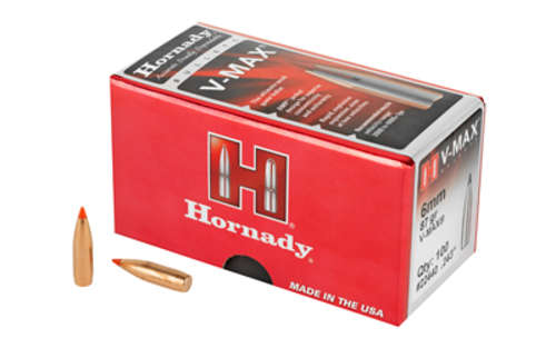 Ammunition Hornady V MAX 243Win HRNDY V-MAX 6MM .243 87GR 100CT