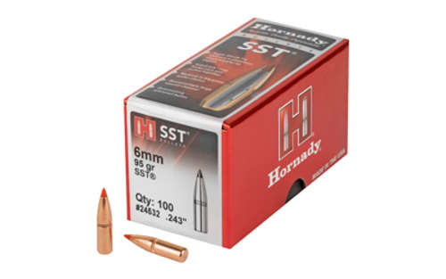 Ammunition Hornady SST 243Win HRNDY SST 6MM .243 95GR 100CT