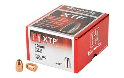 Ammunition Hornady XTP 10mm HRNDY XTP 10MM .400 180GR 100CT