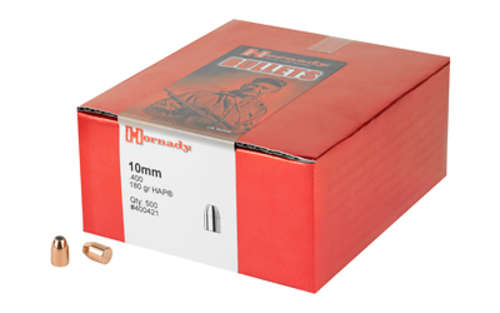 Ammunition Hornady HAP 10mm HRNDY HAP 10MM .400 180GR 500CT