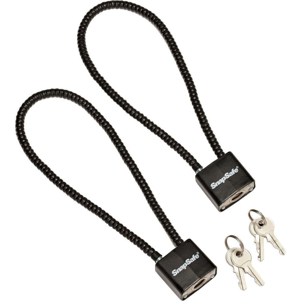 Safes Security Hornady SNAPSAFE 75281      LOCKBOX CABLE W/PADLOCK 2PK • Model: 