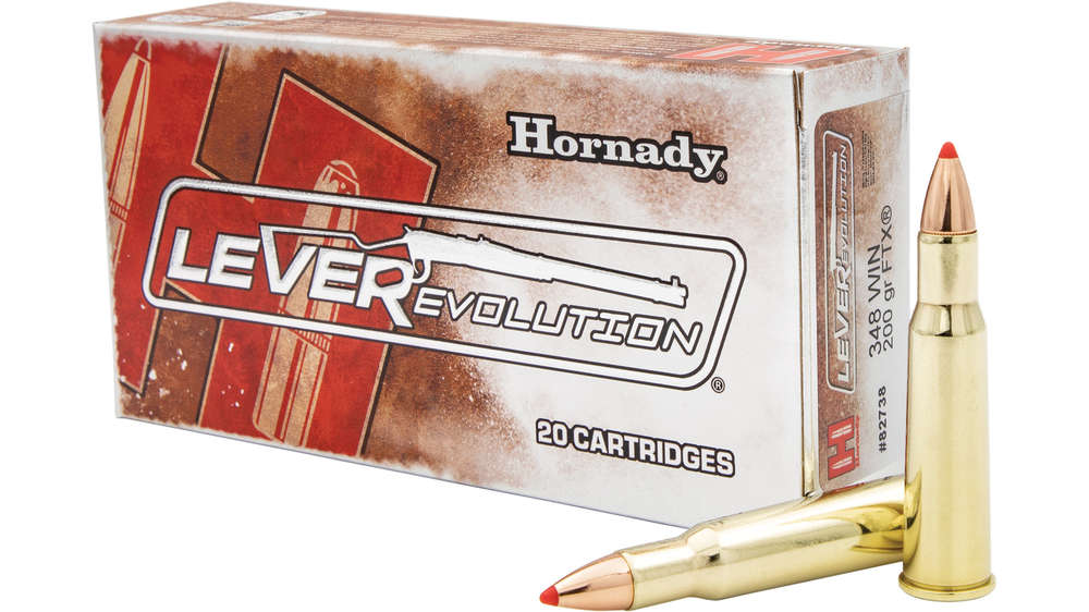 Ammunition Hornady 2910 ft lbs 38Special HORN 82738  LEVEREV 348 WIN 200     FTX      20/10