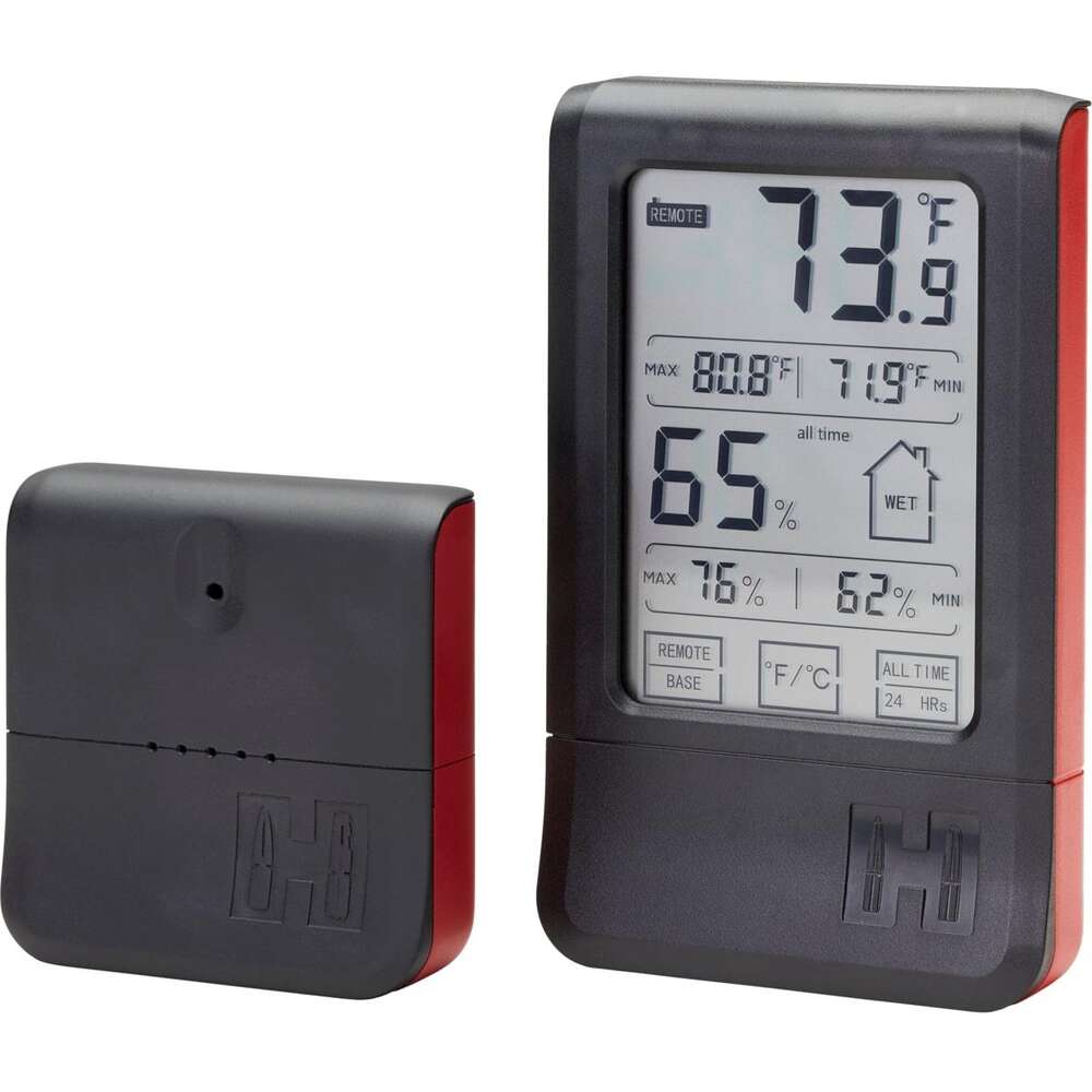 Safes Security Hornady HORN 95907   WIRELESS HYGROMETER • Model: 