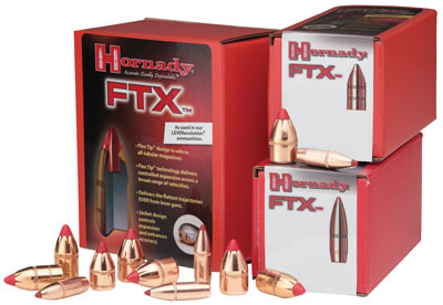 Ammunition Hornady 44 Caliber 44Magnum HORN 4305   BULL .430 265 FTX                50/15 • Model: 44 Caliber