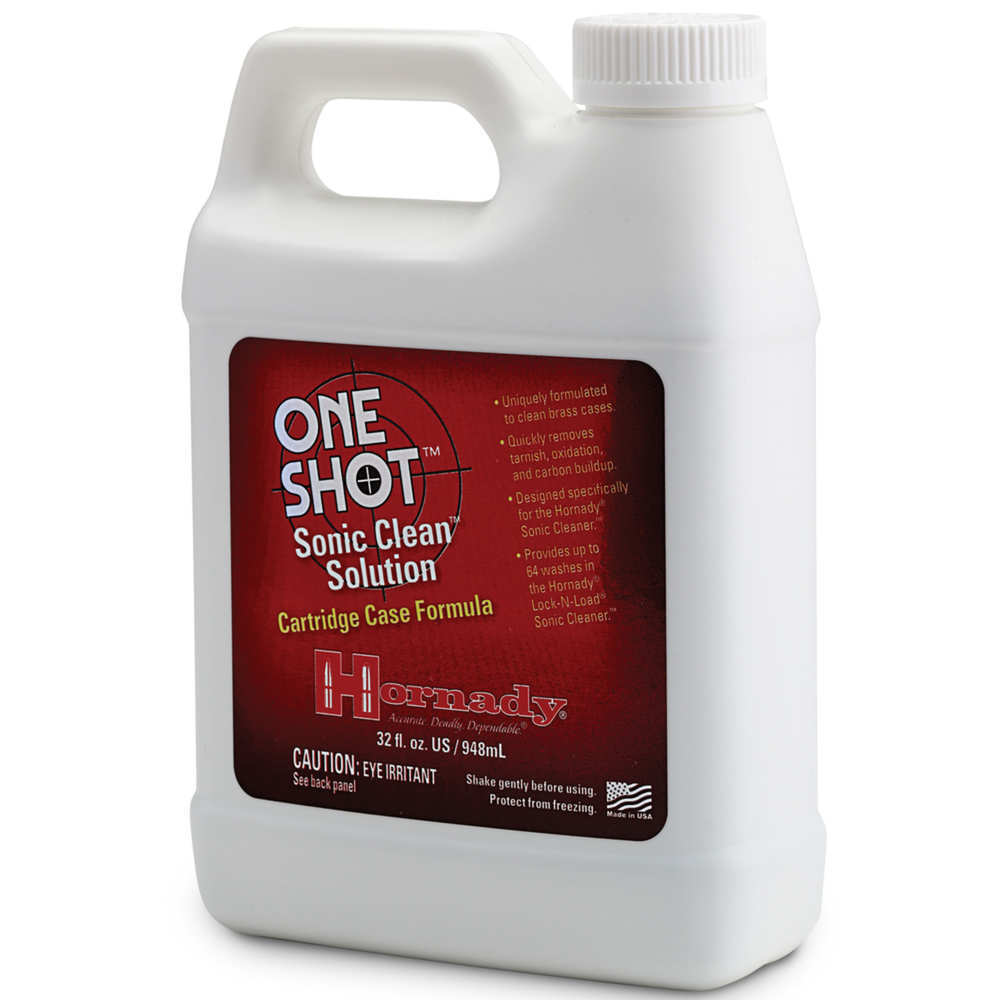 Cleaning Equipment Hornady 64 Washes HORN 043355  LNL SONIC BRASS SOLUTN QT • Model: 64 Washes