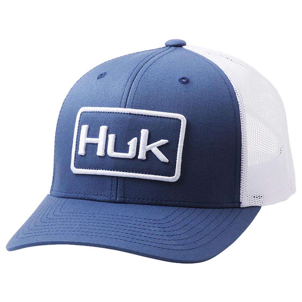 Clothing Huk Ready Series HUK LOGO STRETCHBACK TRUCKER SARGASSO SEA LXL • Model: Ready Series