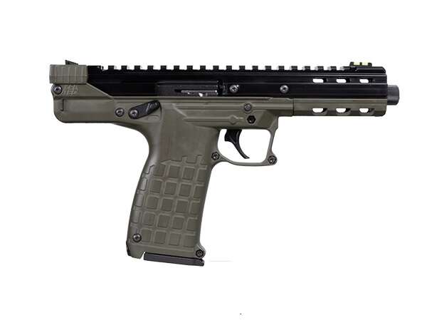 Handguns Kel Tec CP33 22LR CP33 22LR 33+1 BL/GREEN TB • BLACK SLIDE/GREEN FRAME